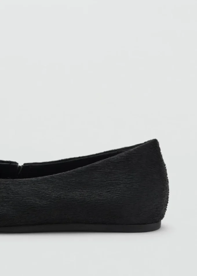 Skórzane buty z futrem Skórzane buty z futrem