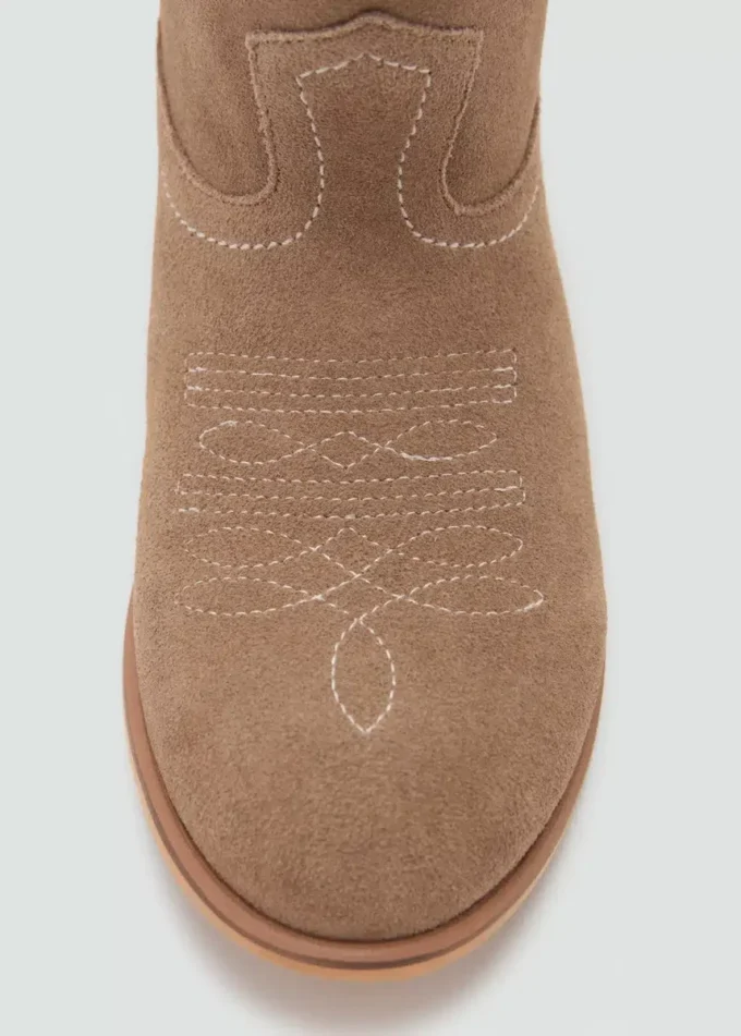 Skórzane buty z zamszu Skórzane buty z zamszu