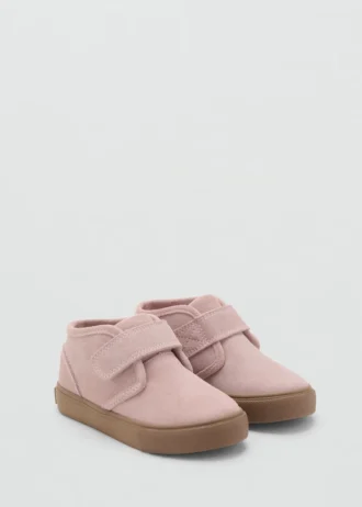 Skórzane buty z zapięciem na rzep