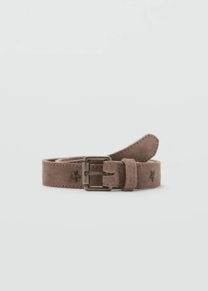 Skórzany pasek w gwiazdki Skórzany pasek w gwiazdki