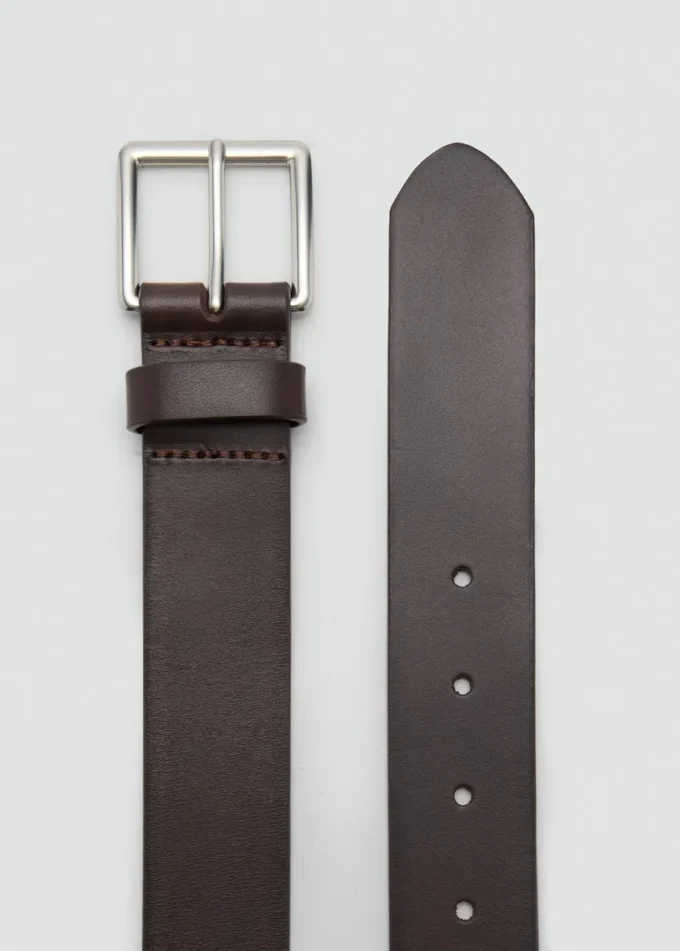 Skórzany pasek z klamrą Skórzany pasek z klamrą