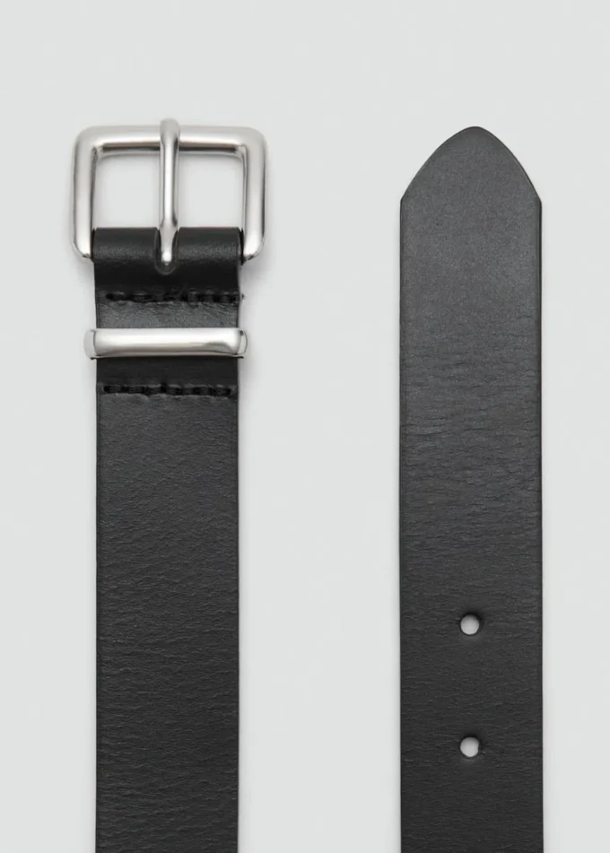 Skórzany pasek z klamrą Skórzany pasek z klamrą