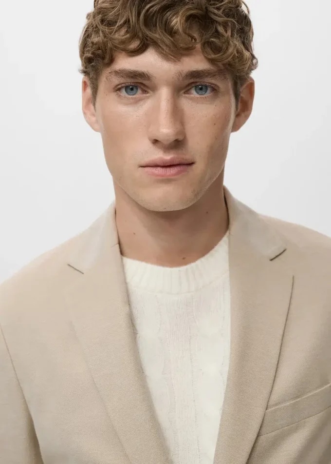 Slim fit bawełniana marynarka Verner Slim fit bawełniana marynarka Verner