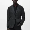 Slim fit marynarka z mieszanki wełny Slim fit marynarka z mieszanki wełny
