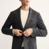 Slim fit marynarka z mieszanki wełny Slim fit marynarka z mieszanki wełny