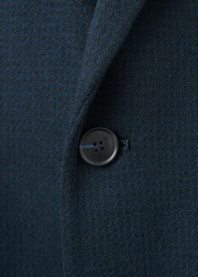 Slim fit marynarka z mikrostrukturą Slim fit marynarka z mikrostrukturą