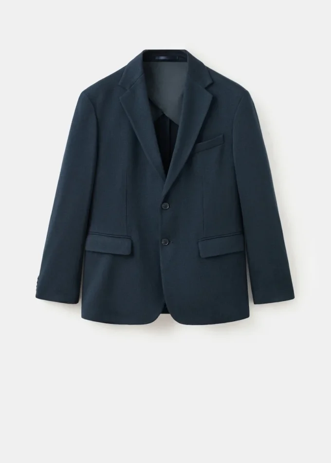 Slim fit marynarka z mikrostrukturą Slim fit marynarka z mikrostrukturą