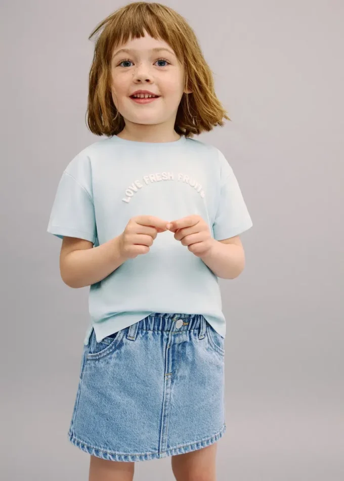 Spódnica jeansowa typu paperbag Spódnica jeansowa typu paperbag