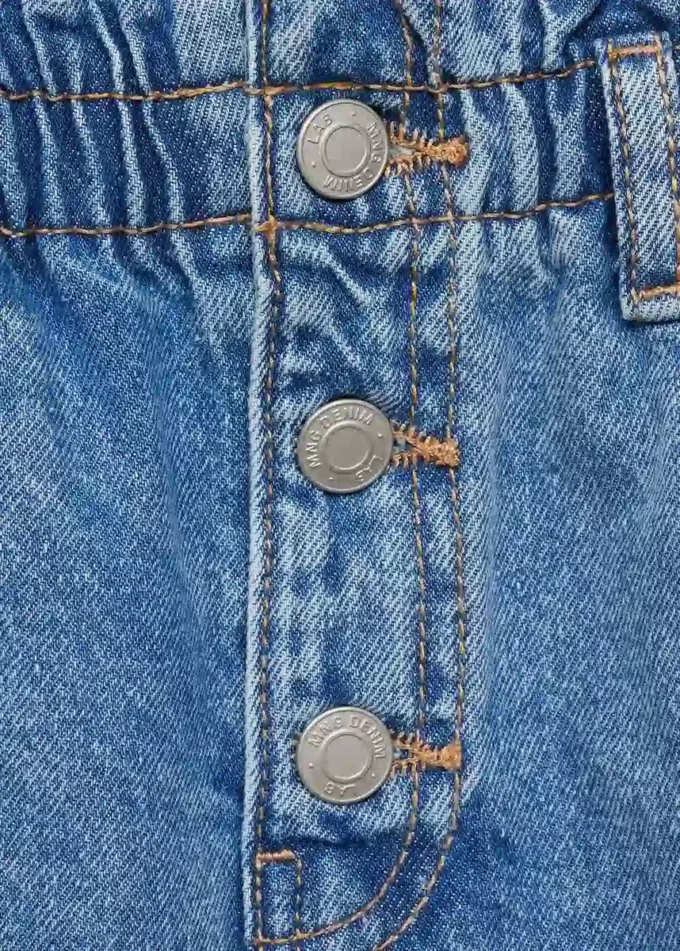 Spódnica jeansowa typu paperbag Spódnica jeansowa typu paperbag