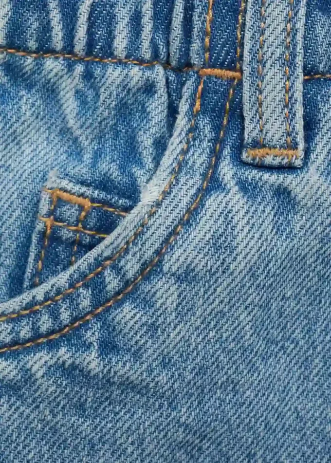 Spódnica jeansowa typu paperbag Spódnica jeansowa typu paperbag