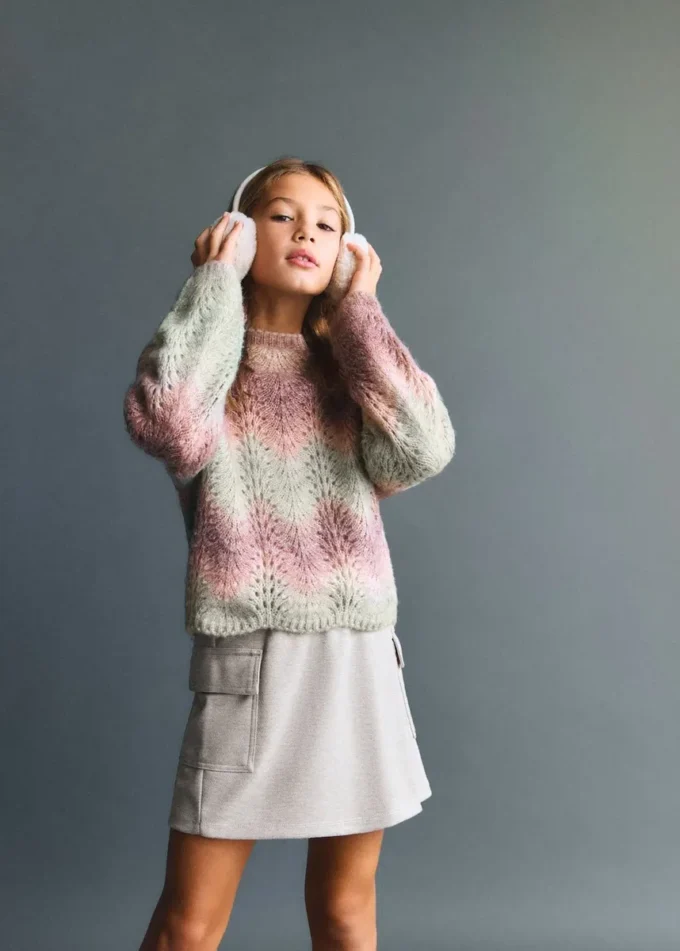 Spódnico-spodnie cargo z kieszeniami Spódnico-spodnie cargo z kieszeniami