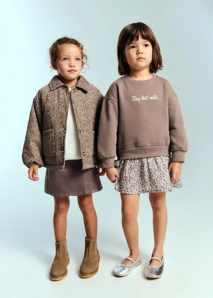 Spódnico-spodnie z sztruksu