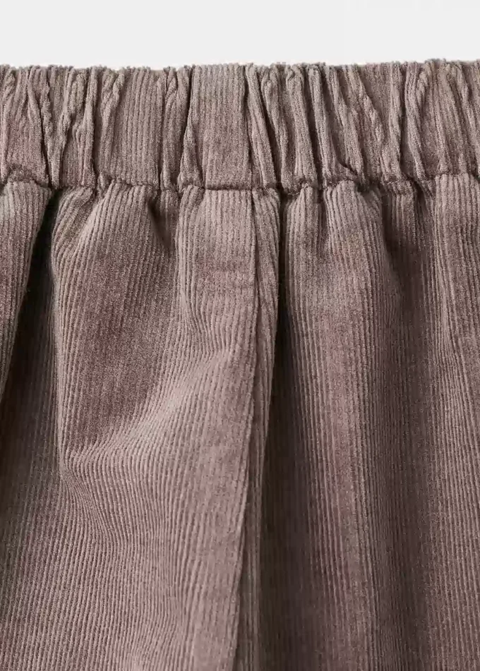 Spódnico-spodnie z sztruksu