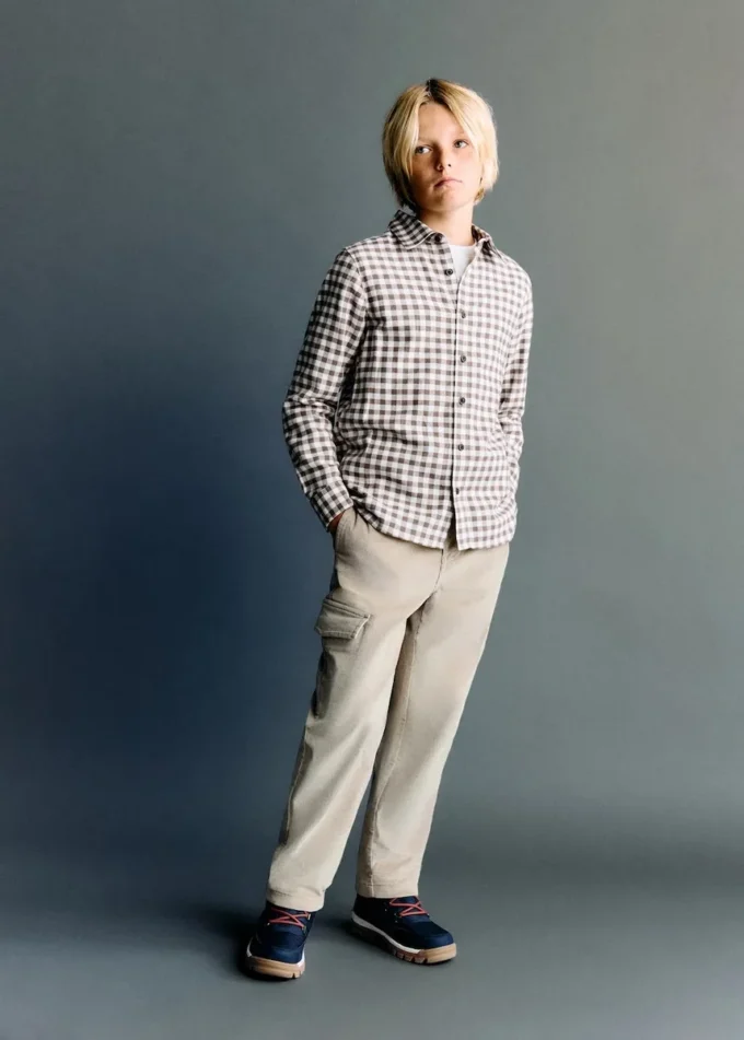 Spodnie cargo z sztruksu Spodnie cargo z sztruksu