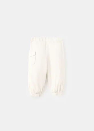 Spodnie cargo z sztruksu