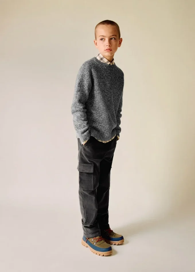 Spodnie cargo z sztruksu Spodnie cargo z sztruksu