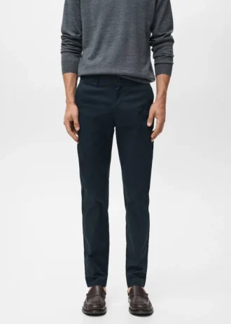 Spodnie chino slim fit Dublino