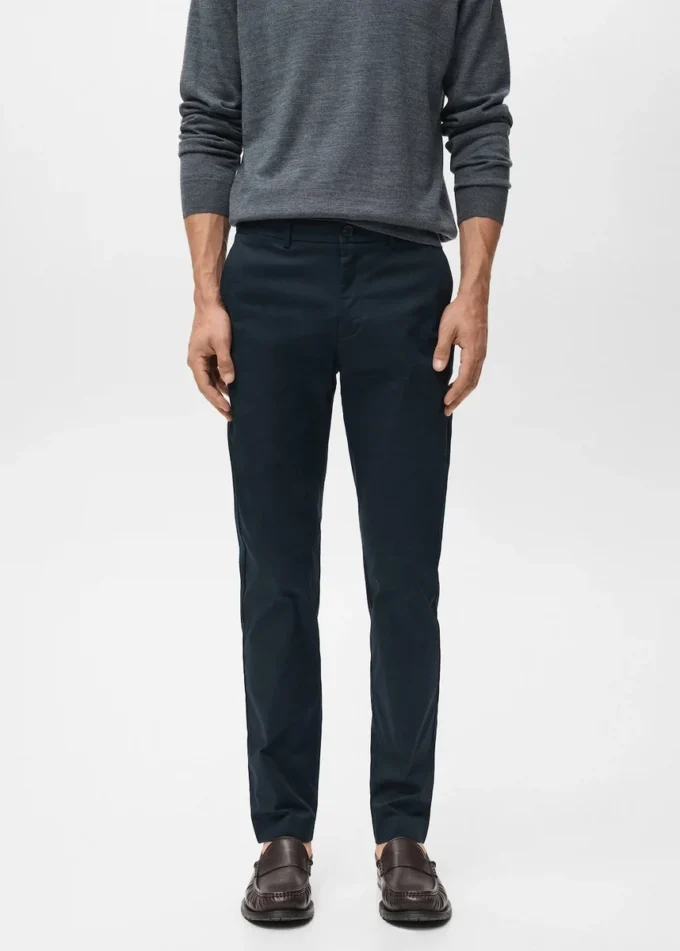 Spodnie chino slim fit Dublino Spodnie chino slim fit Dublino