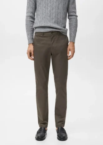 Spodnie chino slim fit Dublino