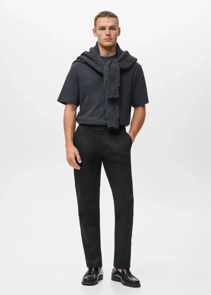 Spodnie chino slim fit Dublino Spodnie chino slim fit Dublino