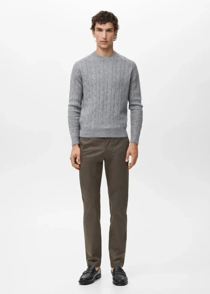 Spodnie chino slim fit Dublino Spodnie chino slim fit Dublino