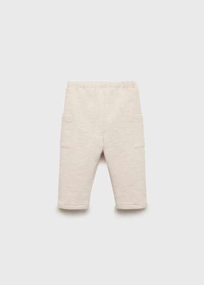 Spodnie dresowe cargo z guzikami Spodnie dresowe cargo z guzikami