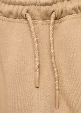 Spodnie dresowe cargo ze sznurkiem