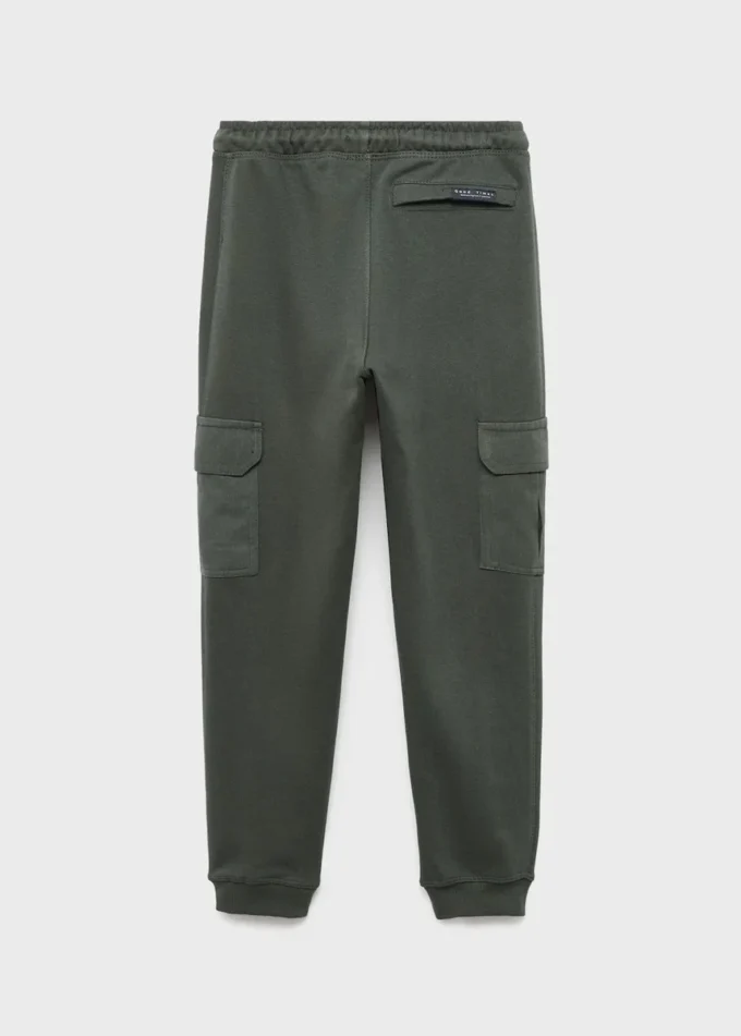 Spodnie dresowe cargo ze sznurkiem Spodnie dresowe cargo ze sznurkiem