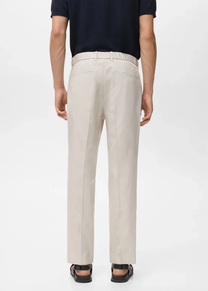 Spodnie dresowe z lyocellu i bawełny