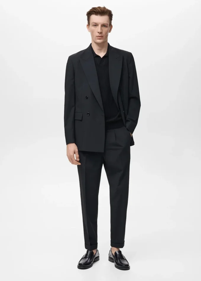 Spodnie garniturowe Boston o regularnym kroju Spodnie garniturowe Boston o regularnym kroju