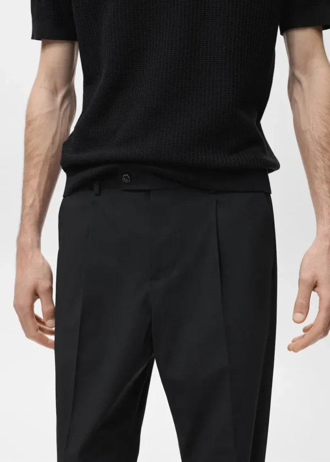 Spodnie garniturowe Boston o regularnym kroju Spodnie garniturowe Boston o regularnym kroju