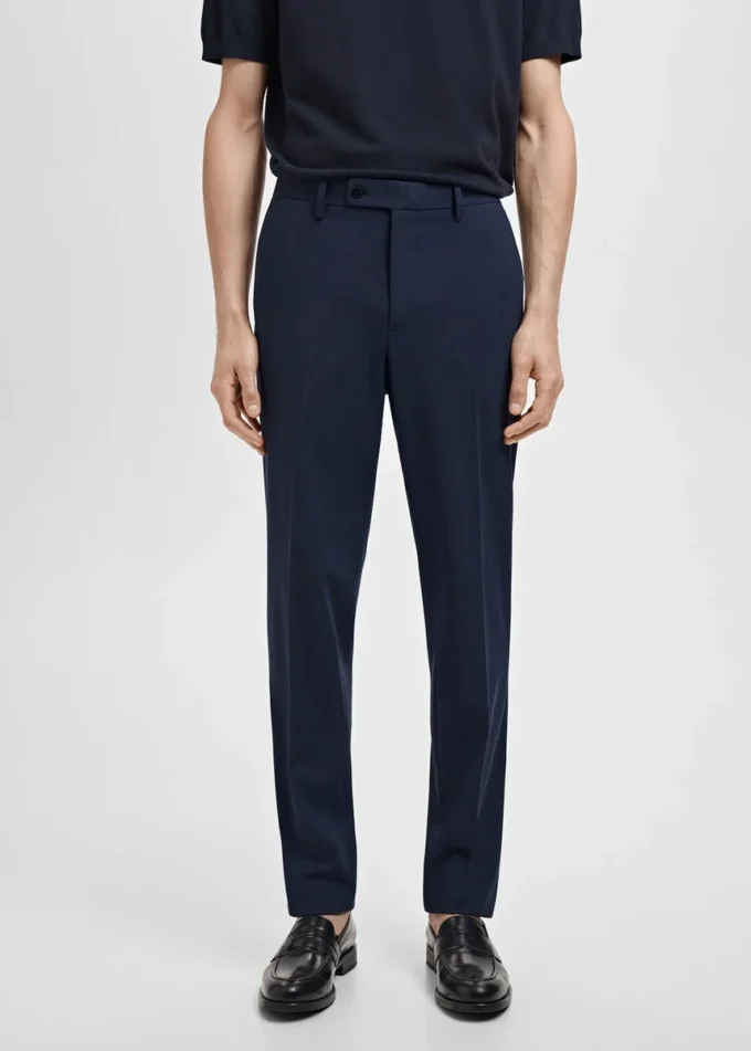 Spodnie garniturowe Monaco o dopasowanym kroju Spodnie garniturowe Monaco o dopasowanym kroju