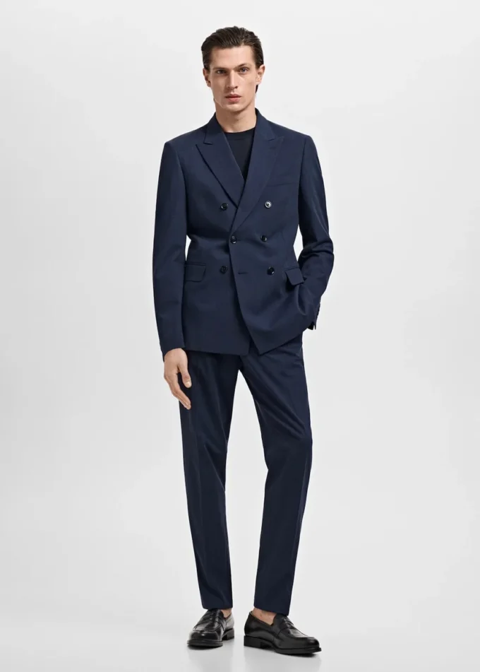 Spodnie garniturowe Monaco o dopasowanym kroju Spodnie garniturowe Monaco o dopasowanym kroju