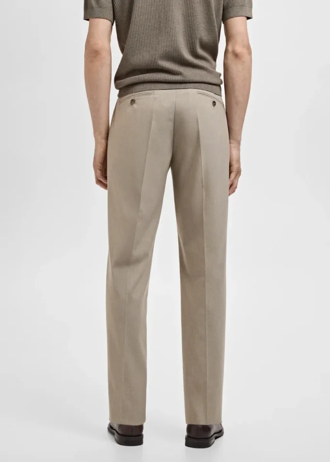 Spodnie garniturowe Monaco o dopasowanym kroju Spodnie garniturowe Monaco o dopasowanym kroju