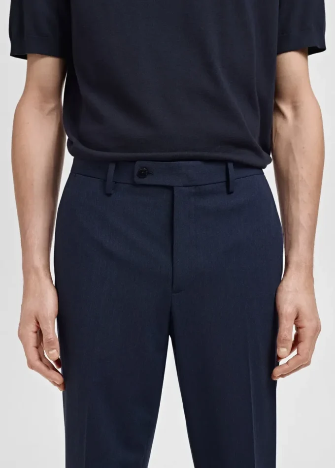 Spodnie garniturowe Monaco o dopasowanym kroju Spodnie garniturowe Monaco o dopasowanym kroju