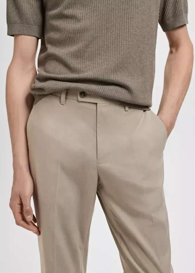 Spodnie garniturowe Monaco o dopasowanym kroju Spodnie garniturowe Monaco o dopasowanym kroju