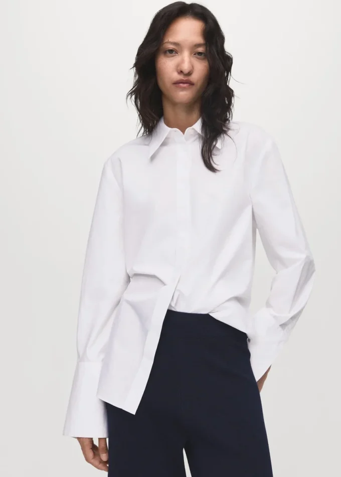 Spodnie o prostym kroju z cienkiej dzianiny Spodnie o prostym kroju z cienkiej dzianiny