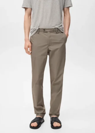 Spodnie slim fit 100% bawełna