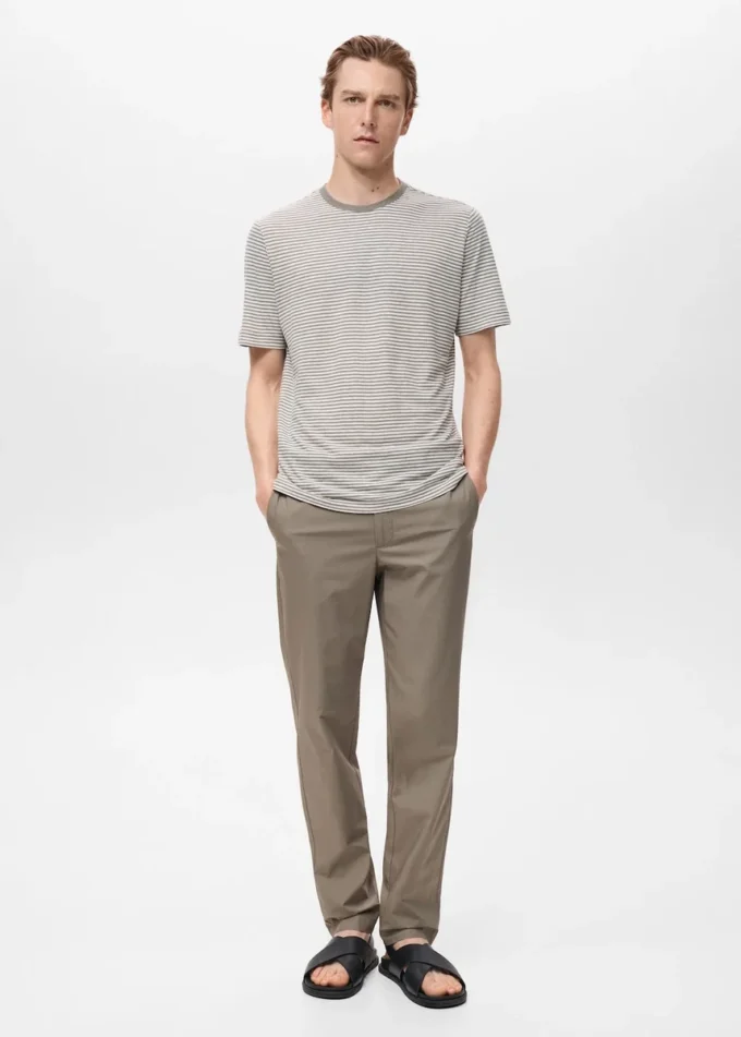 Spodnie slim fit 100% bawełna Spodnie slim fit 100% bawełna