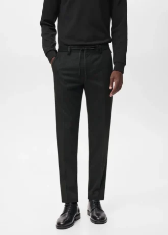 Spodnie slim fit z flaneli Thermolite®