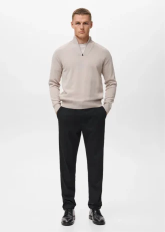 Spodnie slim fit z flaneli Thermolite®