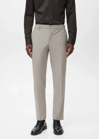 Spodnie slim fit z regulacją temperatury