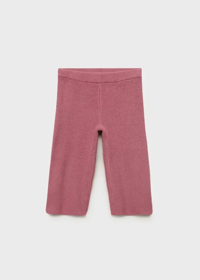 Spodnie z dzianiny bawełnianej Spodnie z dzianiny bawełnianej