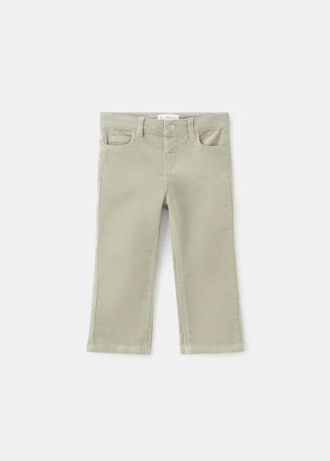 Spodnie z rozszerzanymi nogawkami z sztruksu Spodnie z rozszerzanymi nogawkami z sztruksu