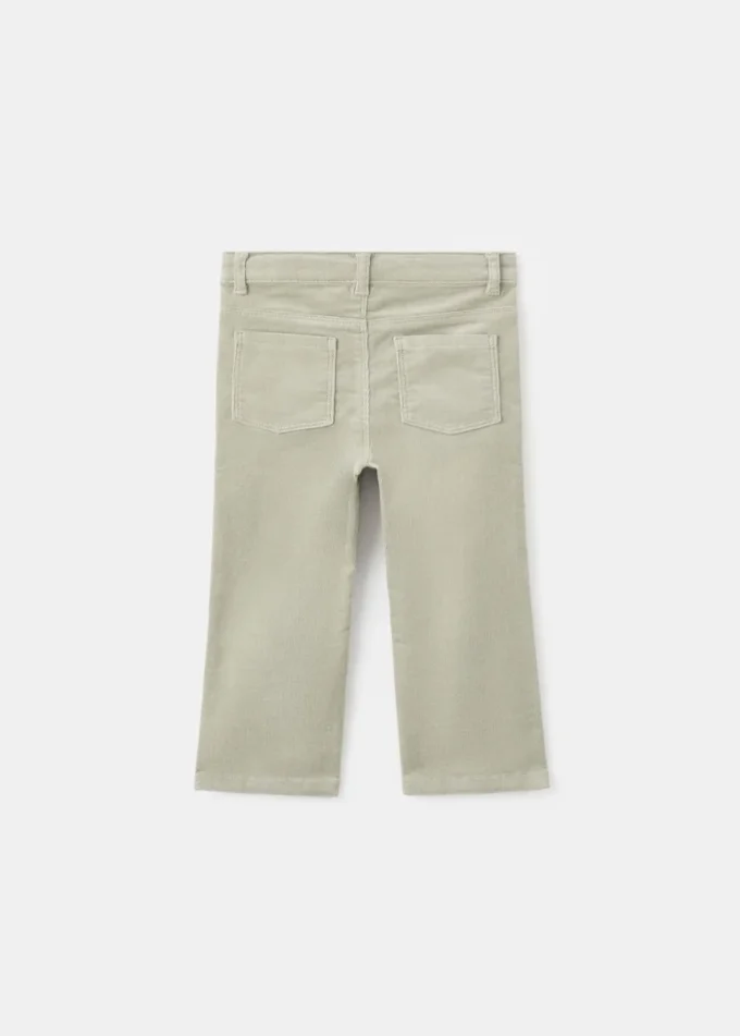 Spodnie z rozszerzanymi nogawkami z sztruksu Spodnie z rozszerzanymi nogawkami z sztruksu