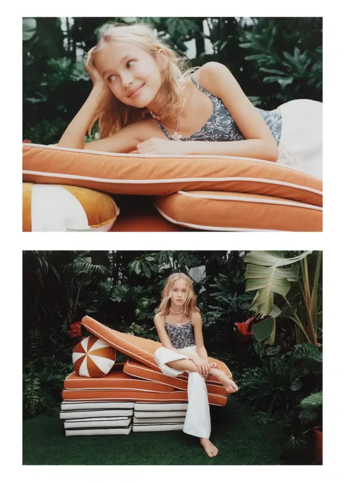 Strój kąpielowy w liście Strój kąpielowy w liście