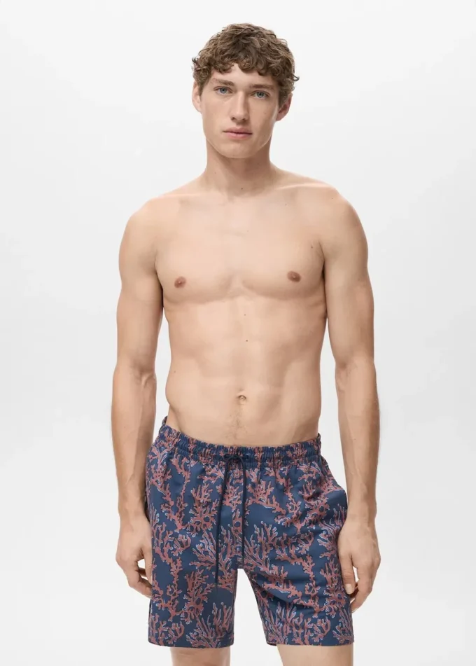 Strój kąpielowy z nadrukiem koralowców Strój kąpielowy z nadrukiem koralowców