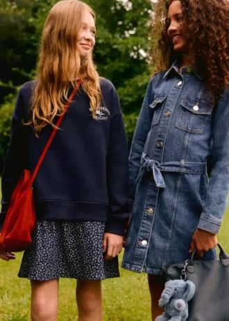 Sukienka dresowa w kwiatowy wzór