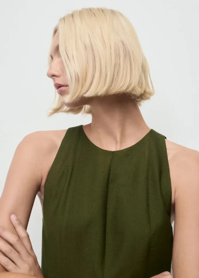 Sukienka o kroju litery A z godetami Sukienka o kroju litery A z godetami