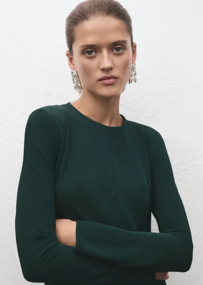 Sukienka o kroju litery A z godetami Sukienka o kroju litery A z godetami